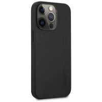 Mercedes AMG Leather Hot Stamped Case for iPhone 13 Pro / 13 6.1" - Black