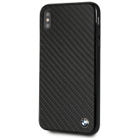 BMW Siganture Carbon Case for iPhone Xs Max - Black