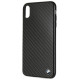 BMW Siganture Carbon Case for iPhone Xs Max - Black