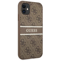 Guess 4G Stripe case for iPhone 11 / Xr 6.1" - brown
