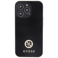 Guess Strass Metal Logo iPhone 13 Pro 6.1" Case - Black