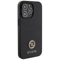 Guess Strass Metal Logo iPhone 13 Pro 6.1" Case - Black
