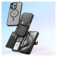 Dux Ducis Lawa Leather Case for iPhone 15 Pro - Black