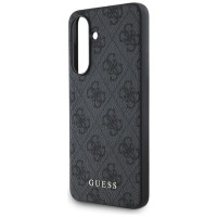 Guess 4G Metal Gold Logo Case for Samsung Galaxy A56 - Black