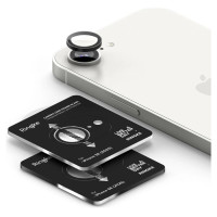 Ringke Camera Frame Protector 2-pack for iPhone 16e - Black