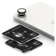 Ringke Camera Frame Protector 2-pack for iPhone 16e - Black
