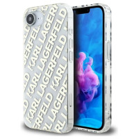 Karl Lagerfeld IML Repeat Logo iPhone 16e Case - Gold