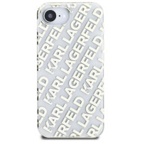 Karl Lagerfeld IML Repeat Logo iPhone 16e Case - Gold