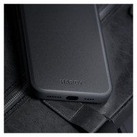 3Mk Protection 3mk Hardy Apple Silky Leather MagCase for Apple iPhone 16 Pro Max - Black