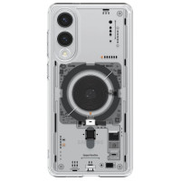 Spigen Ultra Hybrid Mag Case with MagSafe for Samsung Galaxy S25 Edge with Print - Transparent