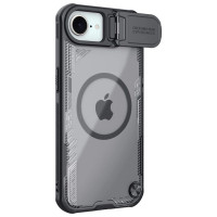 Nillkin Iceblade Prop Magnetic Case with Lens Cover and Stand for iPhone 16e - Black