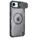 Nillkin Iceblade Prop Magnetic Case with Lens Cover and Stand for iPhone 16e - Black