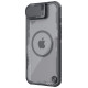 Nillkin Iceblade Prop Magnetic Case with Lens Cover and Stand for iPhone 16e - Black