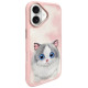 Nimmy Big Eyed Pet 2.0 Cat Case for iPhone 16 - Pink