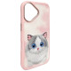Nimmy Big Eyed Pet 2.0 Cat Case for iPhone 16 - Pink