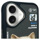 Nimmy Cool&Cute 2.0 Dog Case for iPhone 16 - Black