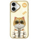 Nimmy Cool&Cute 2.0 Cat Case for iPhone 16 - Green