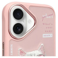 Nimmy Cool&Cute 2.0 Cat Case for iPhone 16 - Pink