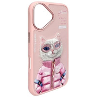 Nimmy Cool&Cute 2.0 Cat Case for iPhone 16 - Pink
