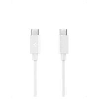 Spigen EB6020CC 60W Cable + USB-C / USB-C Cable 200 cm - White