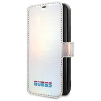 Guess GUFLBKN65BLD iPhone 11 Pro Max silver/silver book Iridescent