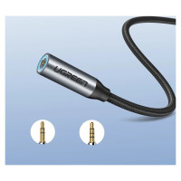 Ugreen Headphone Adapter with 3.5mm mini jack to USB Type C 10cm gray (30632)