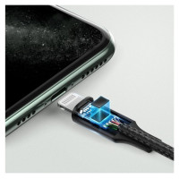 Ugreen cable AUX MFI Lightning audio cable - 3.5 mm mini jack 1 m gray (70509)