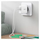 Ugreen Fast USB Type C / USB Wall Charger 36 W Quick Charge 4.0 Power Delivery white (60468 CD170)