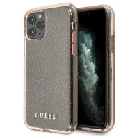 Guess GUHCN58PCGLPI iPhone 11 Pro pink/pink hard case Glitter