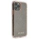 Guess GUHCN58PCGLPI iPhone 11 Pro pink/pink hard case Glitter