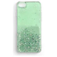 Wozinsky Star Glitter Shining Cover for Samsung Galaxy M51 green