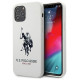 U.s. Polo Assn. US Polo USHCP12MSLHRWH iPhone 12/12 Pro 6,1" biały/white Silicone Collection
