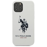 U.s. Polo Assn. US Polo USHCP12MSLHRWH iPhone 12/12 Pro 6,1" biały/white Silicone Collection