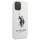 U.s. Polo Assn. US Polo USHCP12MSLHRWH iPhone 12/12 Pro 6,1" biały/white Silicone Collection