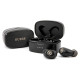 Guess GUTWSJL4GBK TWS Bluetooth headphones + black/black 4G docking station