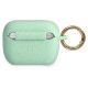 Guess GUACAPSILGLGN AirPods Pro cover green/green Silicone Glitter