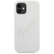 Guess GUHCP12SLSVSCR iPhone 12 mini 5.4" cream/cream hardcase Script Vintage