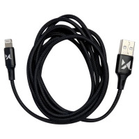 Wozinsky cable USB - Lightning 2,4A 1m black (WUC-L1B)