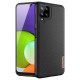 Dux Ducis Fino case covered with nylon material for Samsung Galaxy A22 4G black