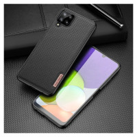 Dux Ducis Fino case covered with nylon material for Samsung Galaxy A22 4G black
