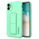 Wozinsky Kickstand Case Silicone Stand Cover for Samsung Galaxy A72 4G Mint