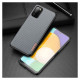 Dux Ducis Fino case covered with nylon material for Samsung Galaxy A03s gray