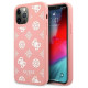 Guess GUHCP12LLSPEWPI iPhone 12 Pro Max 6.7" pink/pink hard case Peony Collection