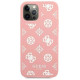 Guess GUHCP12LLSPEWPI iPhone 12 Pro Max 6.7" pink/pink hard case Peony Collection