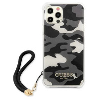 Guess GUHCP12MKSARBK iPhone 12/12 Pro 6.1" black/black hardcase Camo Collection