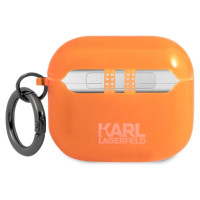 Karl Lagerfeld KLA3UCHFO AirPods 3 cover pomarańczowy/orange Choupette