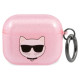 Karl Lagerfeld KLA3UCHGP AirPods 3 cover różowy/pink Glitter Choupette