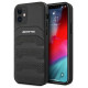 Mercedes AMG AMHCP12SGSEBK iPhone 12 mini 5,4" czarny/black hardcase Leather Debossed Lines