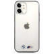 BMW Etui BMW BMHCP12SMBTOK iPhone 12 mini 5,4" transparent hardcase Sandblast