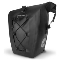 Wozinsky waterproof bicycle bag trunk pannier 25l black (WBB24BK)